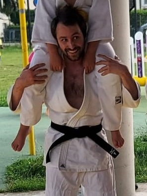 Alessandro Cinel insegnante judo