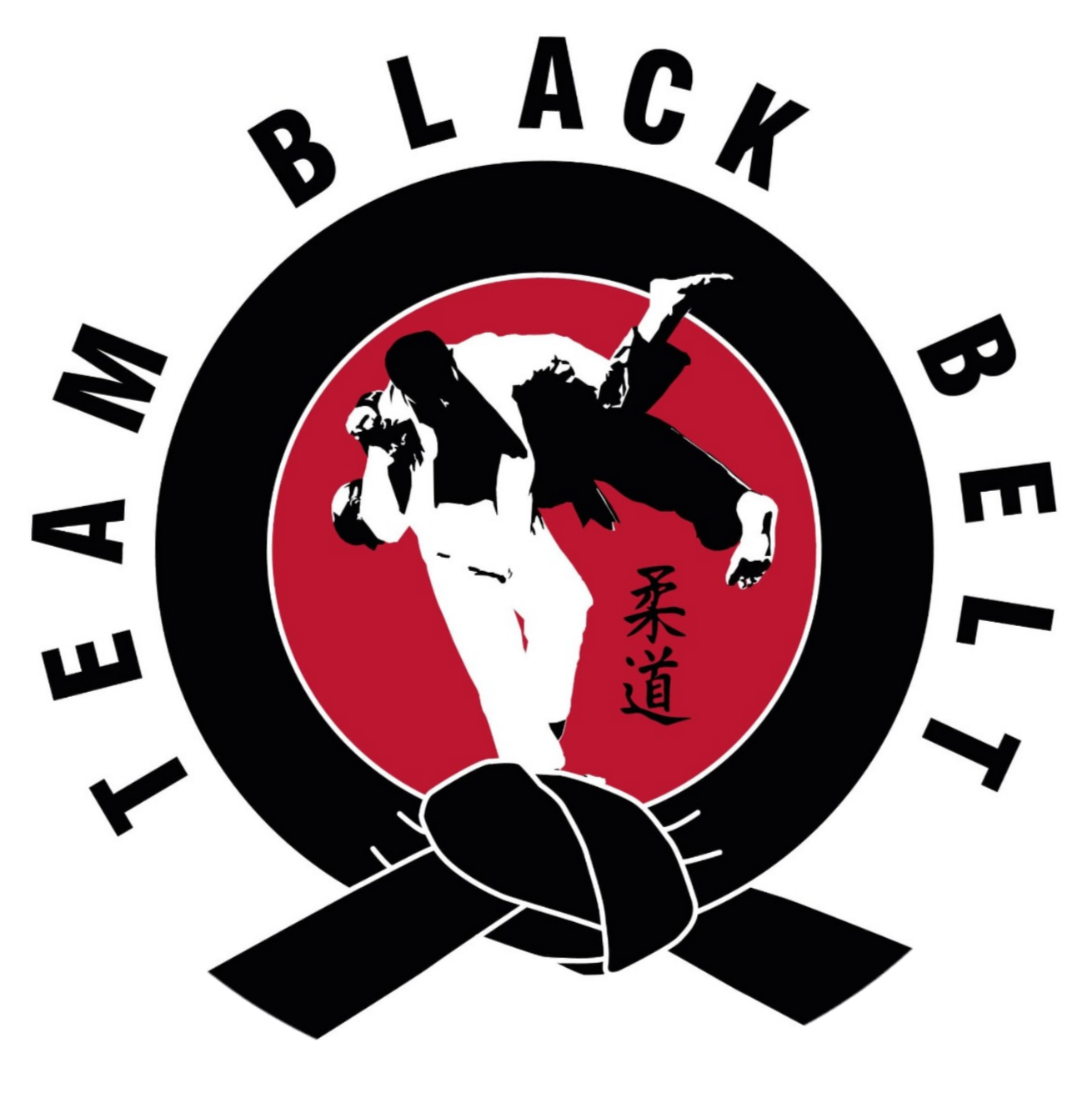 Judo Black Belt Logo